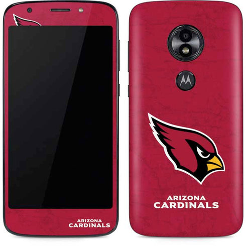 NFL Arizona Cardinals Distressed Moto E5 Play Skin